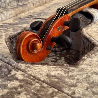 3/4 Size Copy of Antonius Stradivarius Violin w/ Peter Prier Bridge & Case (NO BOW) image 4