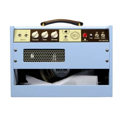 Magnatone Starlite 1x8 Combo w/ Reverb - Custom Color Carolina Blue image 3