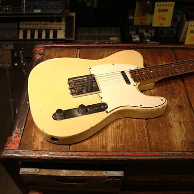 Fender Telecaster with Rosewood Fretboard 1967 - 1969 - Olympic White image 6