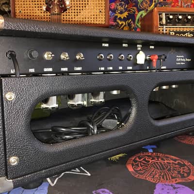 EXTREMELY RARE! Original K&M Analog Designs (PRE-TWO ROCK) Only 3 SUPERNATURAL TONE AMPLIFIERS in Existence with Carlos Santana Specifications 100 Watts
April of 2000
Black TELEX Exterior image 9