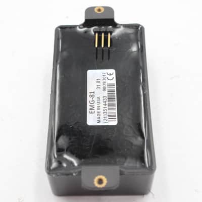 EMG 81 Black Active Alnico Guitar Humbucker Pickup image 3