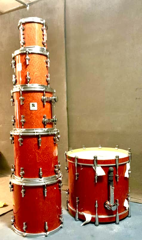 Sonor Designer 2005 - Rojo birdseye image 1