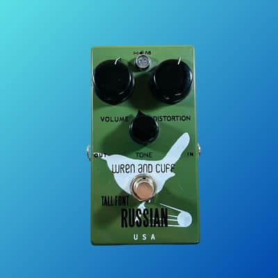 Wren and Cuff Tall Font Russian Fuzz | Reverb