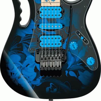 Ibanez JEM 777 VBK Black with Green Vine Inlay Steve Vai with
