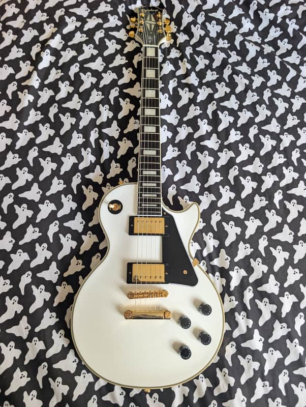 Epiphone Les Paul Custom 2022 - Present - Alpine White image 1