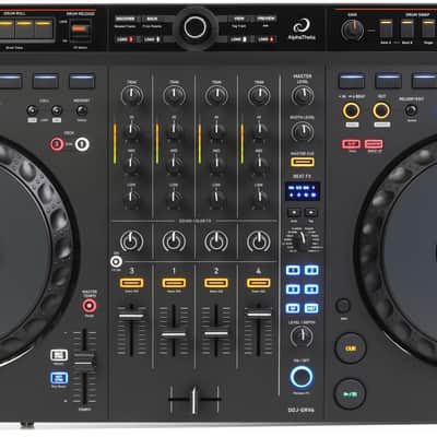 AlphaTheta DDJ-GRV6 4-channel DJ Controller with Groove Circuit image 1