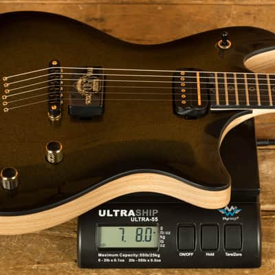 Schecter Tempest 50th Anniversary - Ebony - Gold Burst image 8