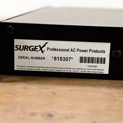 SurgeX SX1115-RL Rackmountable 8-Outlet Power Conditioner CG01202 imagen 10