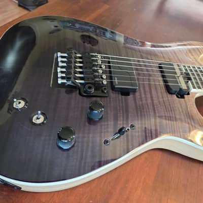 Schecter Hellraiser C-1 FR S Passive Sustainiac 2016 - 2018 - Satin Black image 2