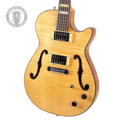 New Gretsch Custom Shop Henrichsen Masterbuilt True Timbre G6128-CS '55 Flame Maple Oil Finish w/Tortoise Binding #UC25023845 image 1