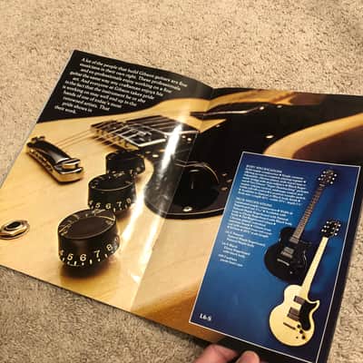 Gibson 1975 Solid Body Series Catalog Flyer (SG Custom, SG Standard, SG Special, Marauder, L6-S, L-5S, Carlos Santana) image 5