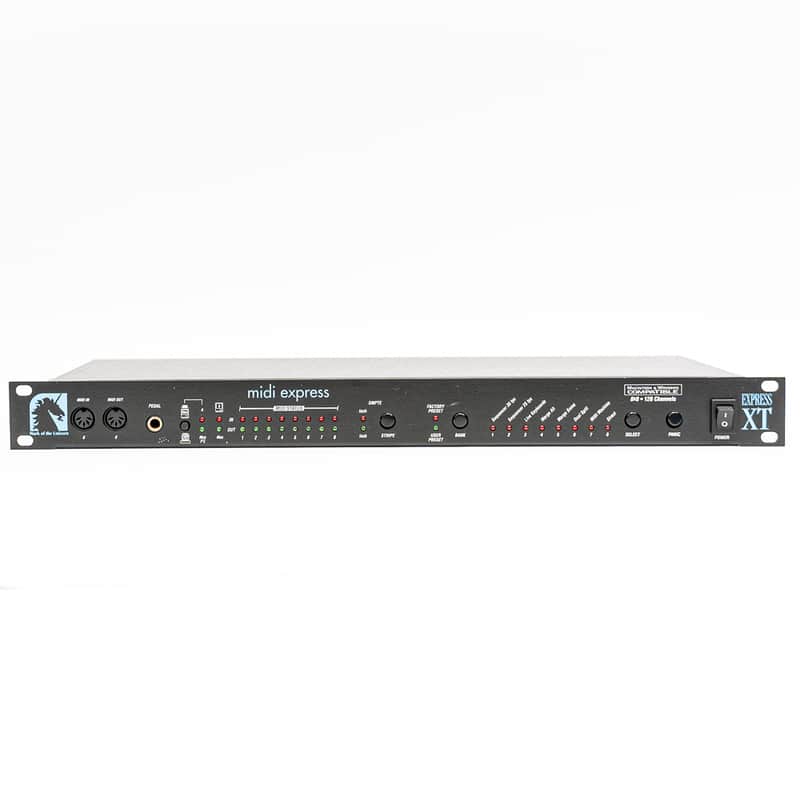 MOTU MIDI Express XT 8x8 MIDI Interface Patchbay SMPTE Mac/Windows 16 Presets image 1