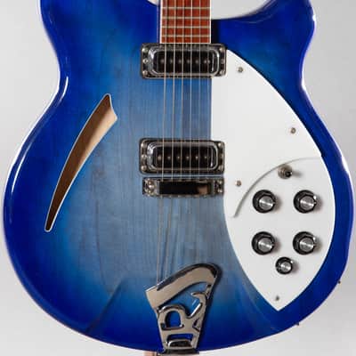 2006 Rickenbacker 360 Blueburst – Rare Finish, All Original, w/ OHSC image 3