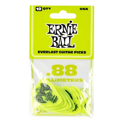 Ernie Ball Everlast Delrin Picks 12 Pack (Heavy) Heavy, P09191 image 4