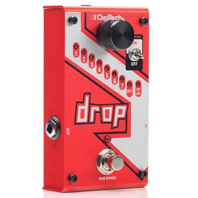 DigiTech Drop Compact Polyphonic Pitch-Shifter 2010s - Red image 3