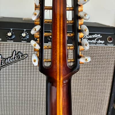 1981 Ovation 1658 Custom Legend 12-String  - Sunburst image 16