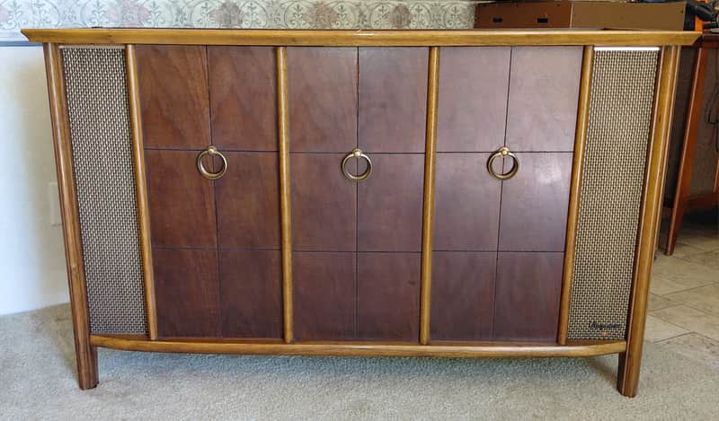 Magnavox Danish Modern 1961 MCM Console Stereo image 1