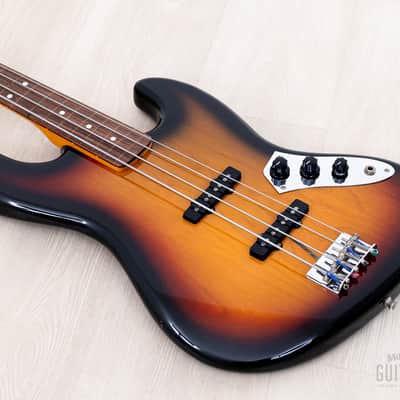 2000 Fender Jazz Bass Fretless '62 Vintage Reissue JB62-77FL w/ USA Pickups, Japan CIJ, Jaco image 10
