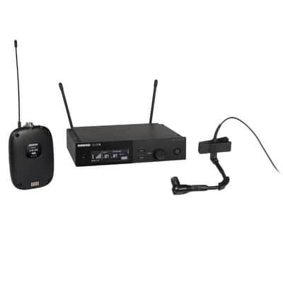 Shure SLXD14/98H Digital Wireless Instrument Microphone System-G58 (470 to 514 MHz) *USA Small Business* image 1