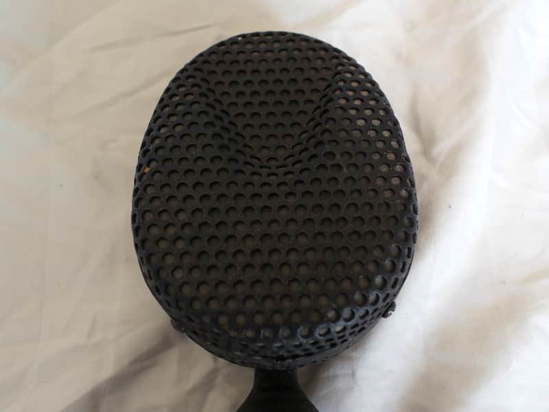 Near MINT original BBC Coles STC 4038 1962 black ribbon mic microphone + wooden box early s/n 366 image 1