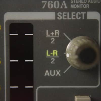 Tektronix 760A Stereo Audio Monitor Oscilloscope 760 A Rack Rackmount #32102 image 13