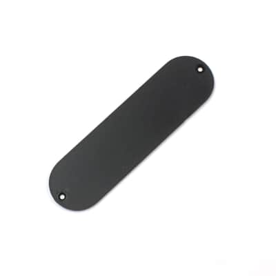 Replacement LP JR Junior Electric Guitar Control Compartment back Plate ,Black