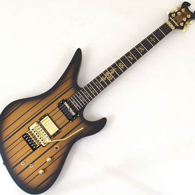 Schecter Synyster Custom-S Guitar Satin Gold Burst B-Stock 0626 image 1