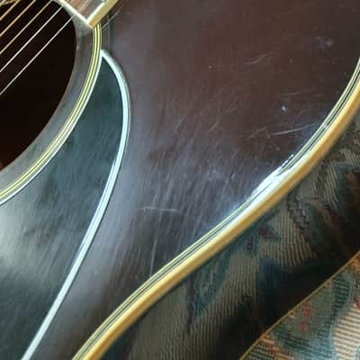 Alvarez 5013 Acoustic Guitar with pickup. 1981 - Tabacco Burst image 14