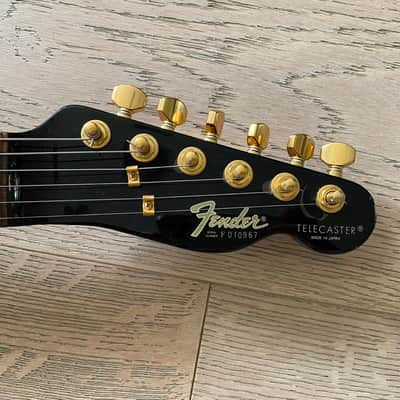 1986-1987 Fender Telecaster TLG-80 Black Seymour Duncan Pickups Japan Vintage MIJ image 6