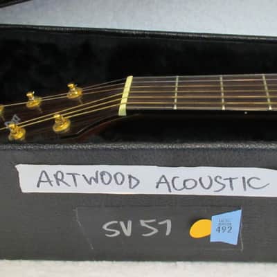 Steve Vai Owned and Played Ibanez "Kenji" SV 57 Artwood Series Acoustic Guitar image 16