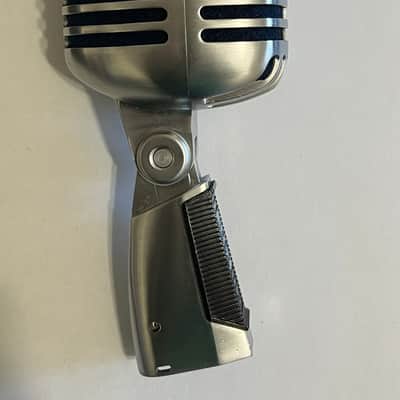 Shure Super 55 Deluxe Supercardioid Dynamic Microphone 2017 - Present - Chrome image 1