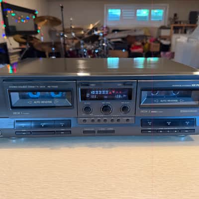 Technics Stereo Double Dual Cassette Deck model RS-TR333 Fresh Servicing Beauty! image 2