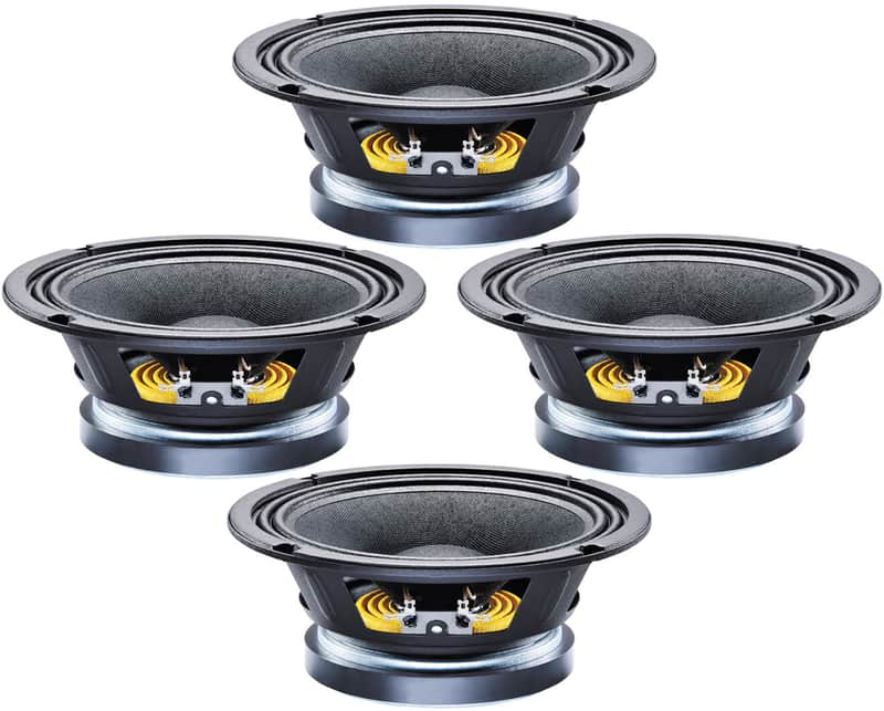 4x Celestion TF0818 8" Replacement Midbass / Midrange Speaker 200 Watts Woofer 8-Ohms image 1