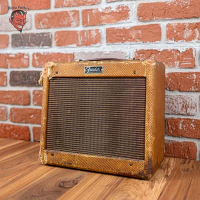 Fender Champ 5F1 Narrow Panel 5-Watt 1x8" Guitar Combo 1963/1964 - Tweed image 1
