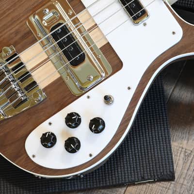 2026 Rickenbacker 4003W Electric Bass Walnut Satin + OHSC image 7