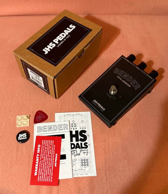 JHS Legends Series Bender 1973 London Fuzz 2020 - 2025 - Black image 1