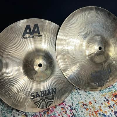 Sabian - 12" AA Mini-Hats Hi-Hat Pair 1990's image 1