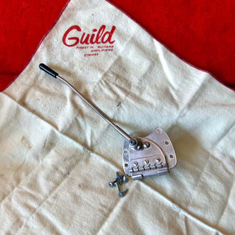 1960 Guild Hagstrom vibrato tailpiece Nickel
