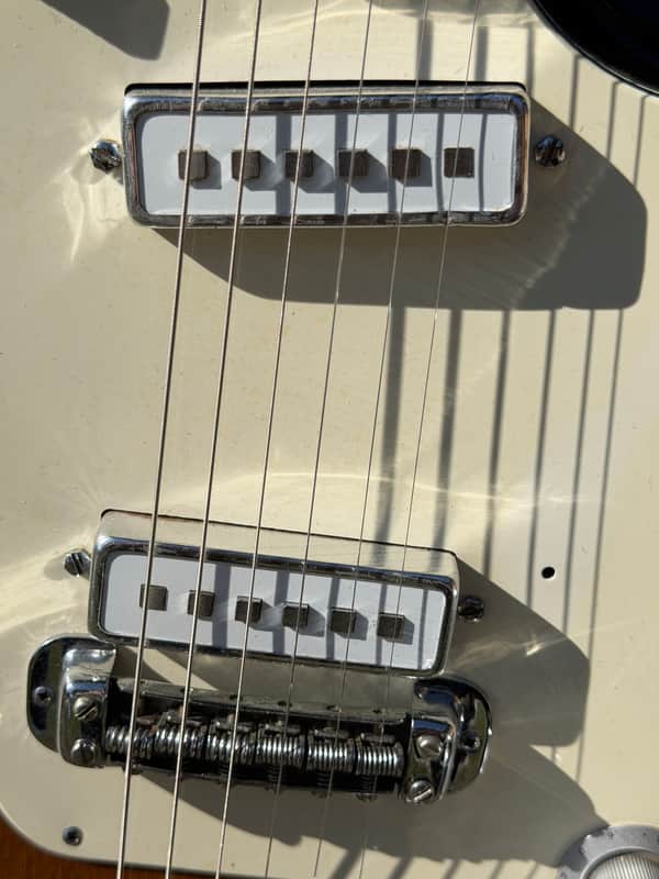 60's Teisco Spectrum 22 - Sunburst | Reverb