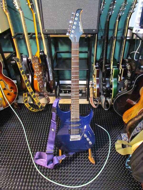 Samick Silvertone SIK1 Superstrat 2002 - Metallic Purple image 1