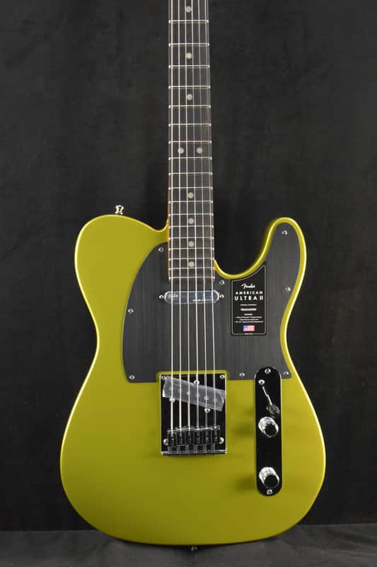 Mint Fender American Ultra II Telecaster Solar Flare Ebony Fingerboard