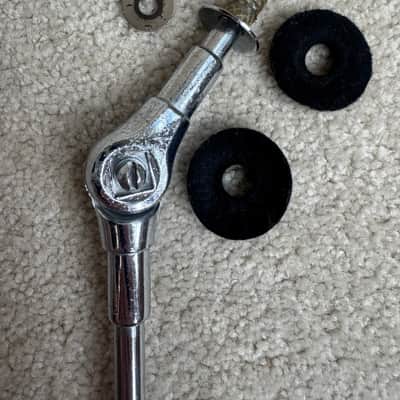 Premier Vintage Lokfast era Cymbal Stand Rod with Tilter - 23” Rod 70s - Chrome image 6