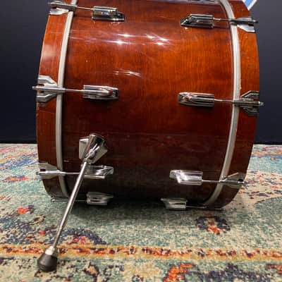 Tama - 14x24" Superstar Bass Drum 1981–1983 - Mahogany Lacquer image 3