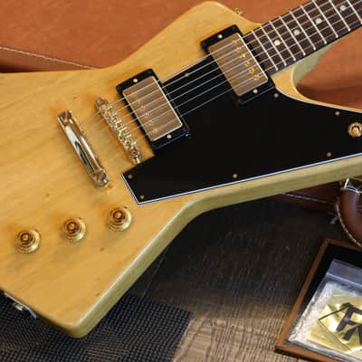 Minty! 2023 Gibson Custom Shop 1958 Explorer Korina + COA OHSC image 6