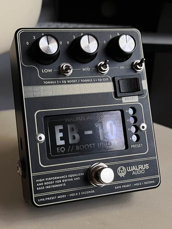 *Mint Walrus Audio EB-10 Matte Black image 1