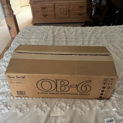 Dave Smith Instruments OB-6 Desktop 6-Voice Polyphonic Synthesizer 2017 - Present - Black image 15