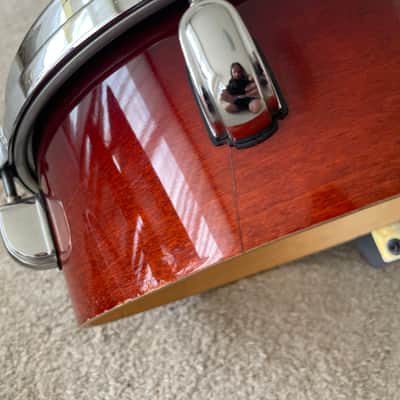 Tama Starclassic Maple 8” & 10” Tymp-Toms in Dark Cherry Fade image 7