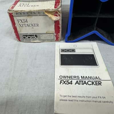 DOD FX54 Attacker Distortion Compressor Pedal with Box image 2