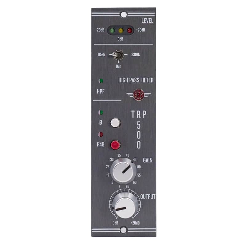 AEA TRP500 500 Series Single-Channel Microphone Preamp 85 dB JFET Gain image 1