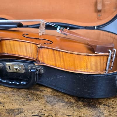 Vintage Att. Laberte-Humbert Frères Firm – Mirecourt France - 16" Viola - READ! image 17